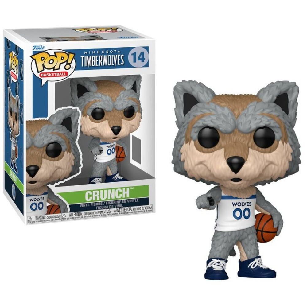 Crunch the Wolf (Minnesota Timberwolves) NBA Funko Pop! Mascots
